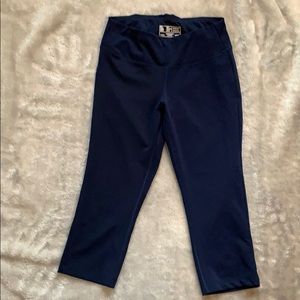 Navy Blue New Balance Capri leggings